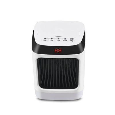 Elektrische Heater - 50W Met Stille Ventilator En Afstandsbediening