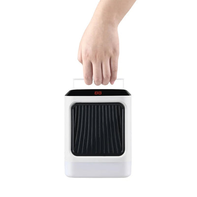 Elektrische Heater - 50W Met Stille Ventilator En Afstandsbediening