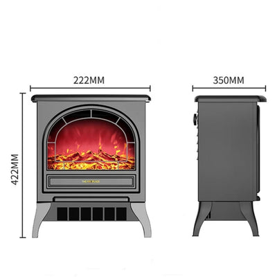 Elektrische Haard - 1800W Verwarming Met 3D Vlameffect En Afstandsbediening