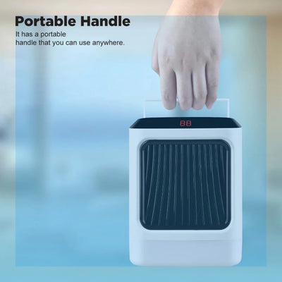 Elektrische Heater - 50W Met Stille Ventilator En Afstandsbediening