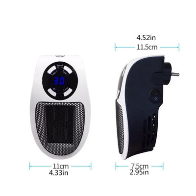 Stopcontact Heater - 500W Met Afstandsbediening En Timer