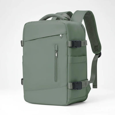 Handbagage Rugzak - Compact Reismodel met 180° Opening