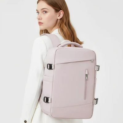 Handbagage Rugzak - Compact Reismodel met 180° Opening