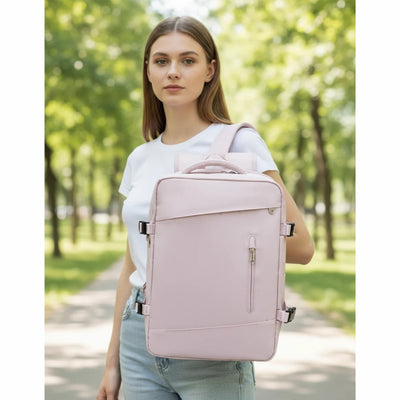 Handbagage Rugzak - Compact Reismodel met 180° Opening