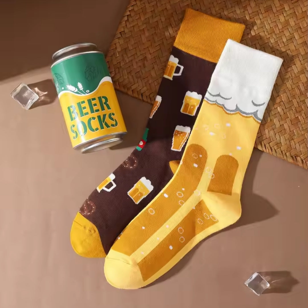 Oktoberfest Bier Sokken Verschillend - Unisex