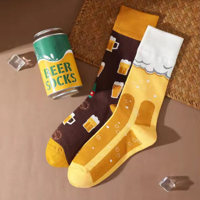 Oktoberfest Bier Sokken Verschillend - Unisex