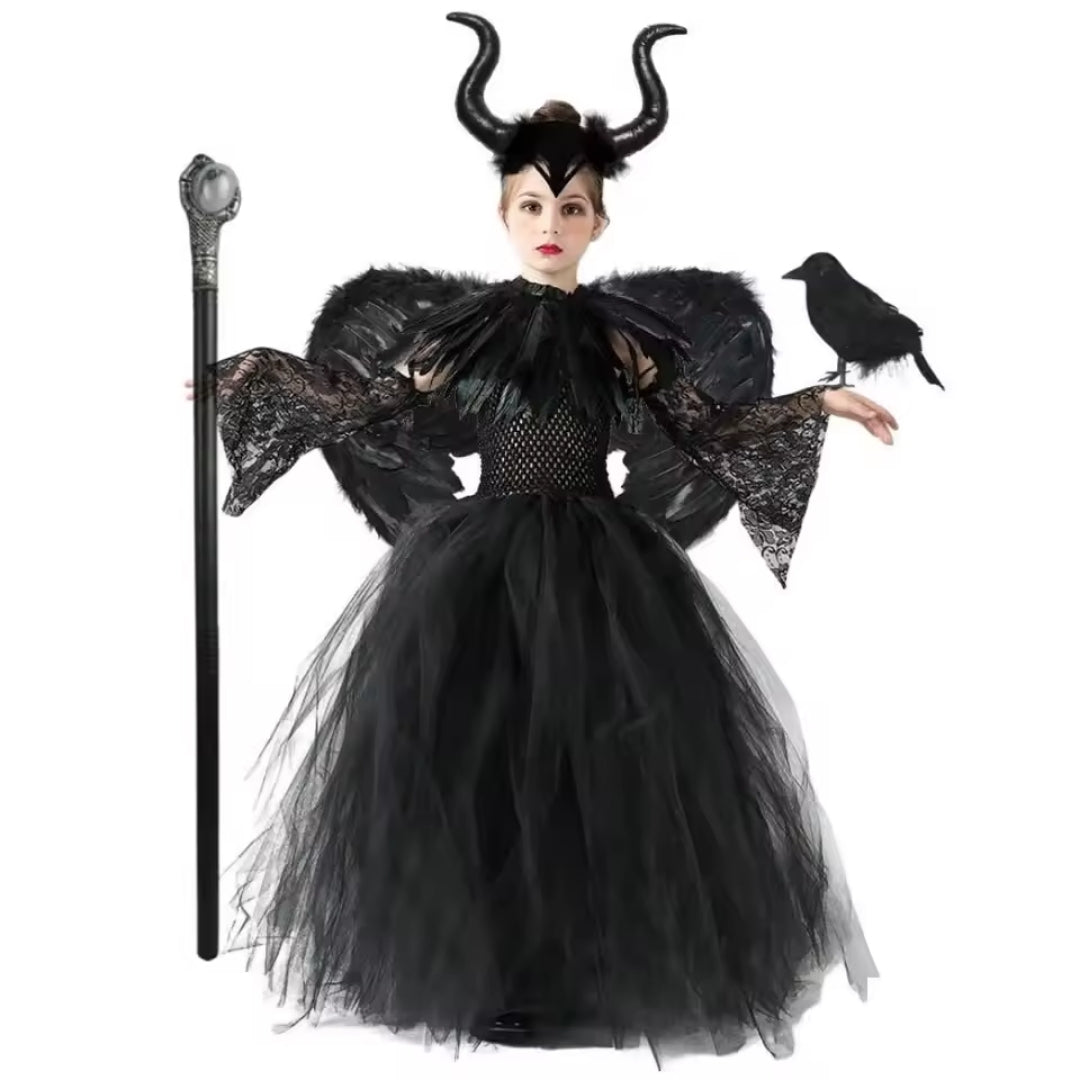 Halloween Kostuum Boze Koningin voor Meisjes