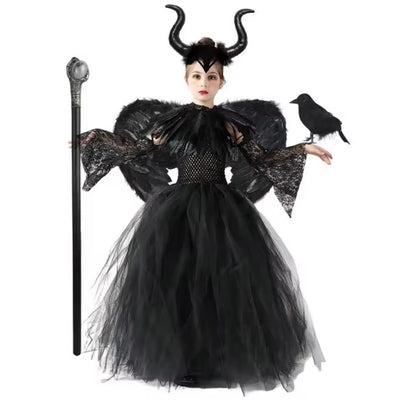 Halloween Kostuum Boze Koningin voor Meisjes