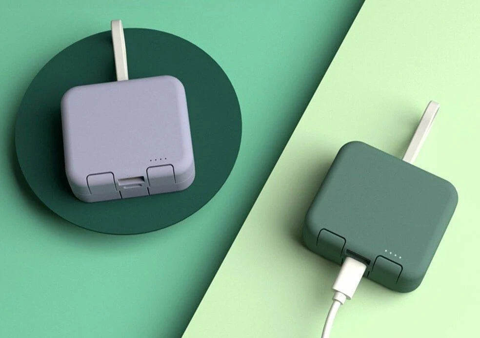 Powerbank - Sammenklappelig hurtigoplader - VoltFold