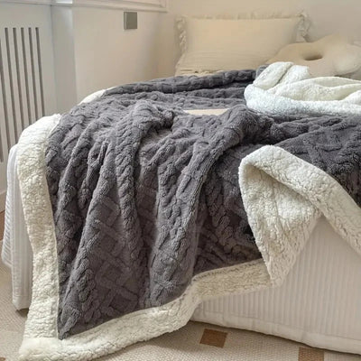 Sherpa Fleece Deken - Omkeerbaar Pluche Design