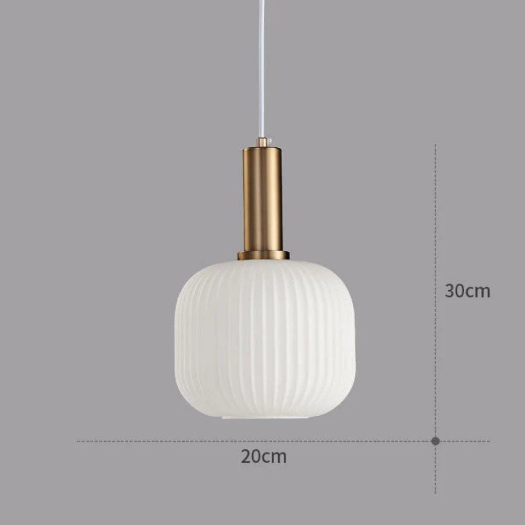 Pendellampe - Retro Glas Designlampe - Luméa