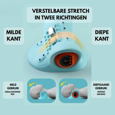 NeckEase - Nakkemassagepude med EMS og varme