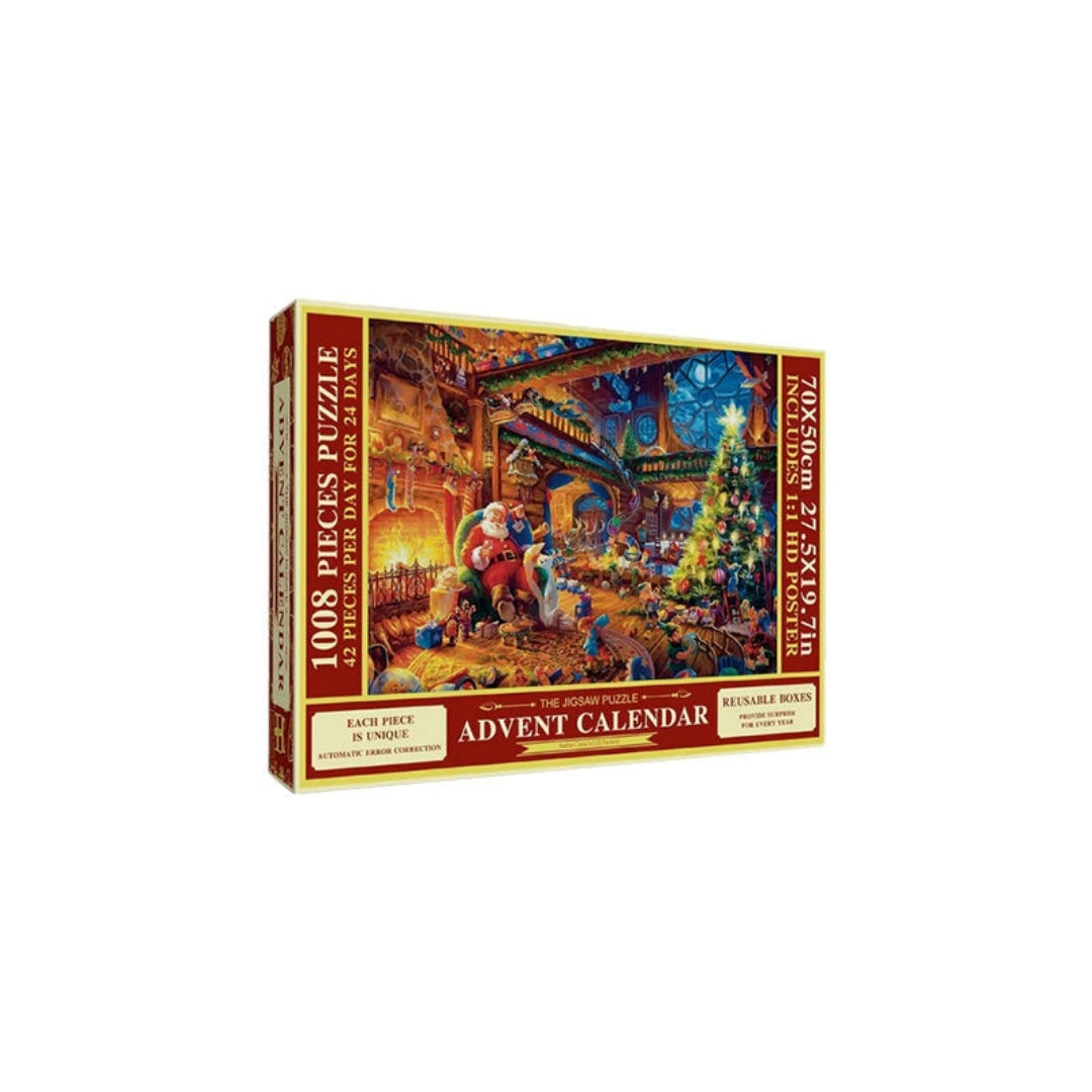 Julepuslespil-adventskalender