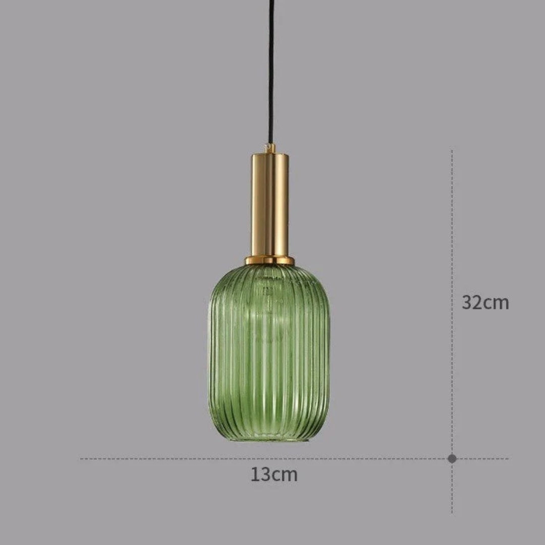 Pendellampe - Retro Glas Designlampe - Luméa