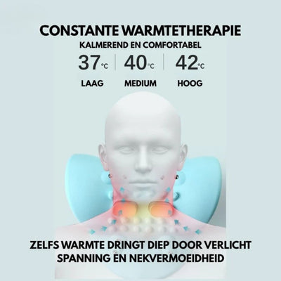 NeckEase - Nakkemassagepude med EMS og varme