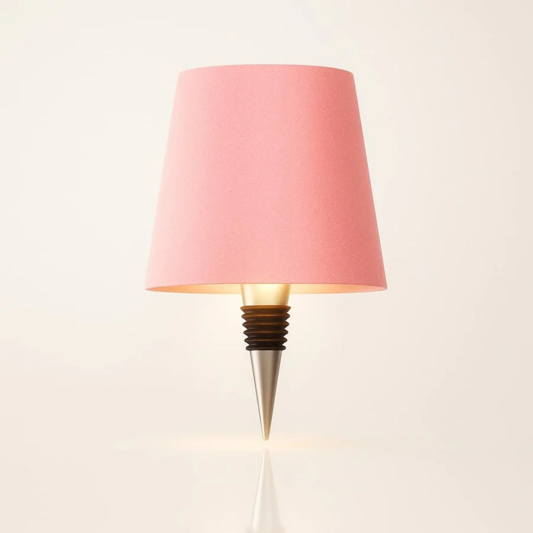 Bordlampe - Trådløs flaske lampe med stemningsbelysning - GlowBottle