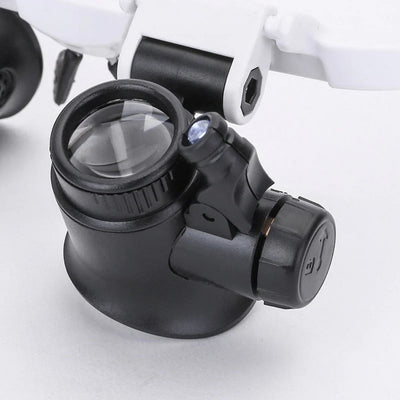 Forstørrelsesglas briller - LED briller med stærk forstørrelse - FocusVision