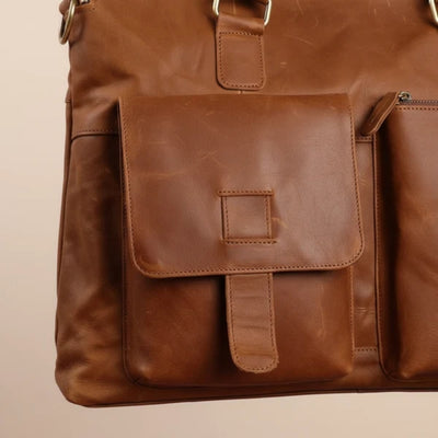 Documenttas - Ruim Leren Design