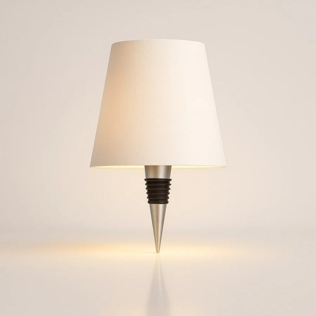 Bordlampe - Trådløs flaske lampe med stemningsbelysning - GlowBottle