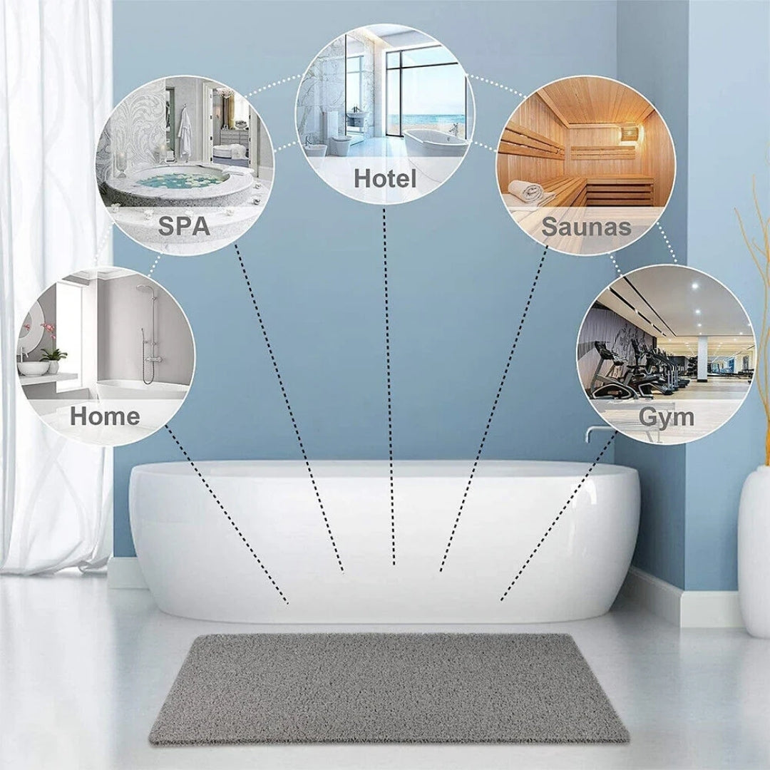 Douchemat - Antislip Ontwerp Met Zachte Structuur En Snelle Waterafvoer