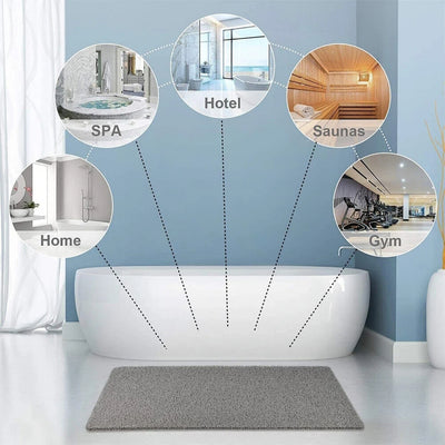 Douchemat - Antislip Ontwerp Met Zachte Structuur En Snelle Waterafvoer