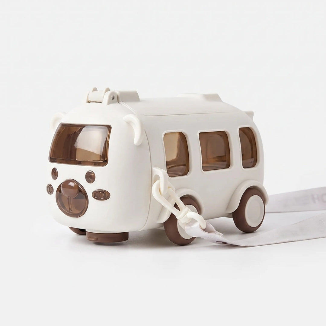 Drinkfles - Speels Busdesign met Draagriem