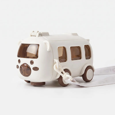 Drinkfles - Speels Busdesign met Draagriem