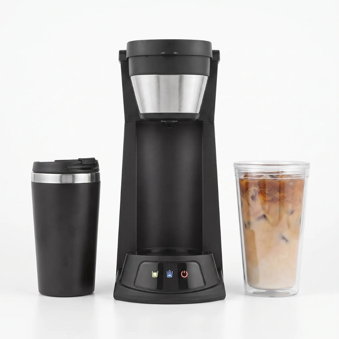 Ijskoffiemachine - Compact 2-in-1 Model voor Warm & Koud