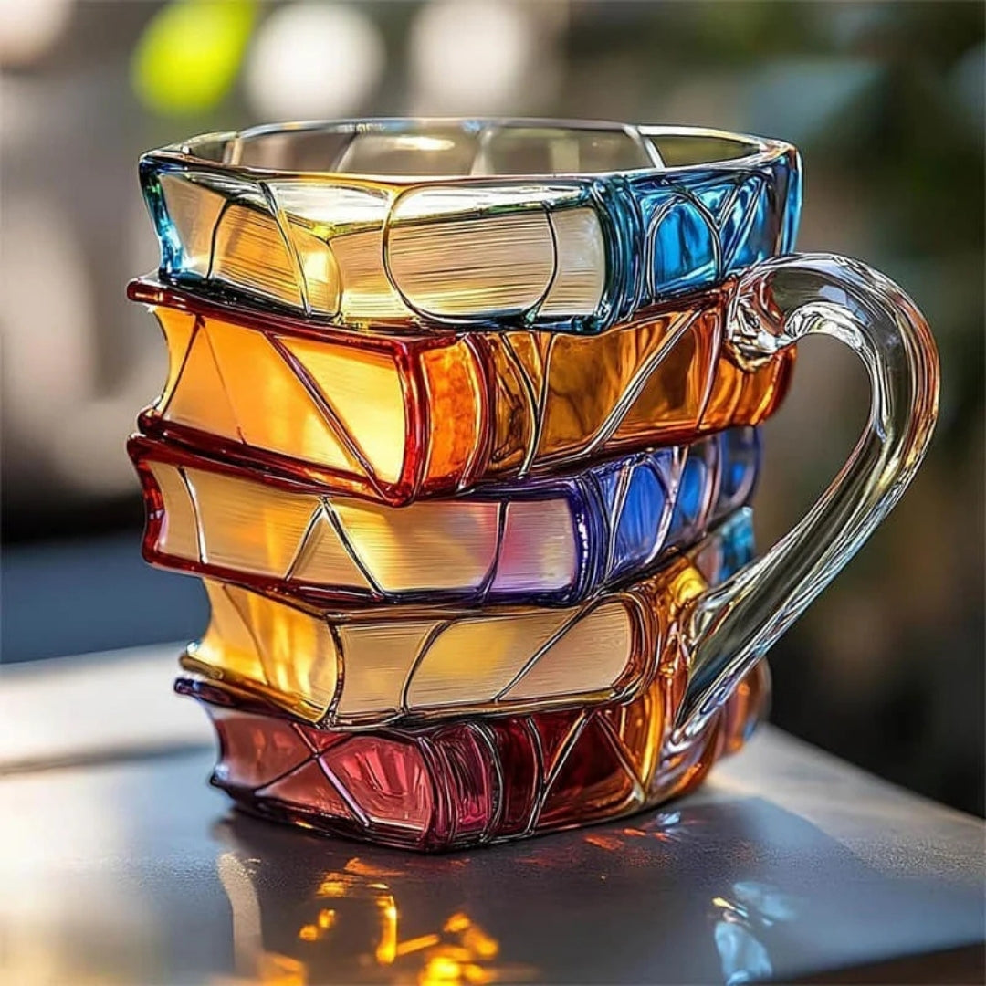 Book Mug - 3D Mug for Unique Coffee Moments
