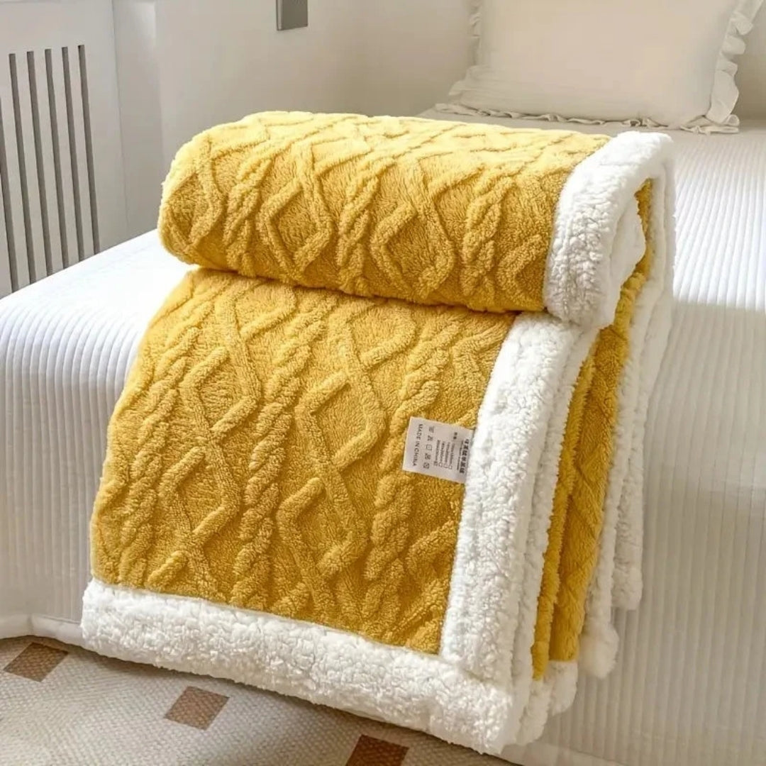 Sherpa Fleece Deken - Omkeerbaar Pluche Design