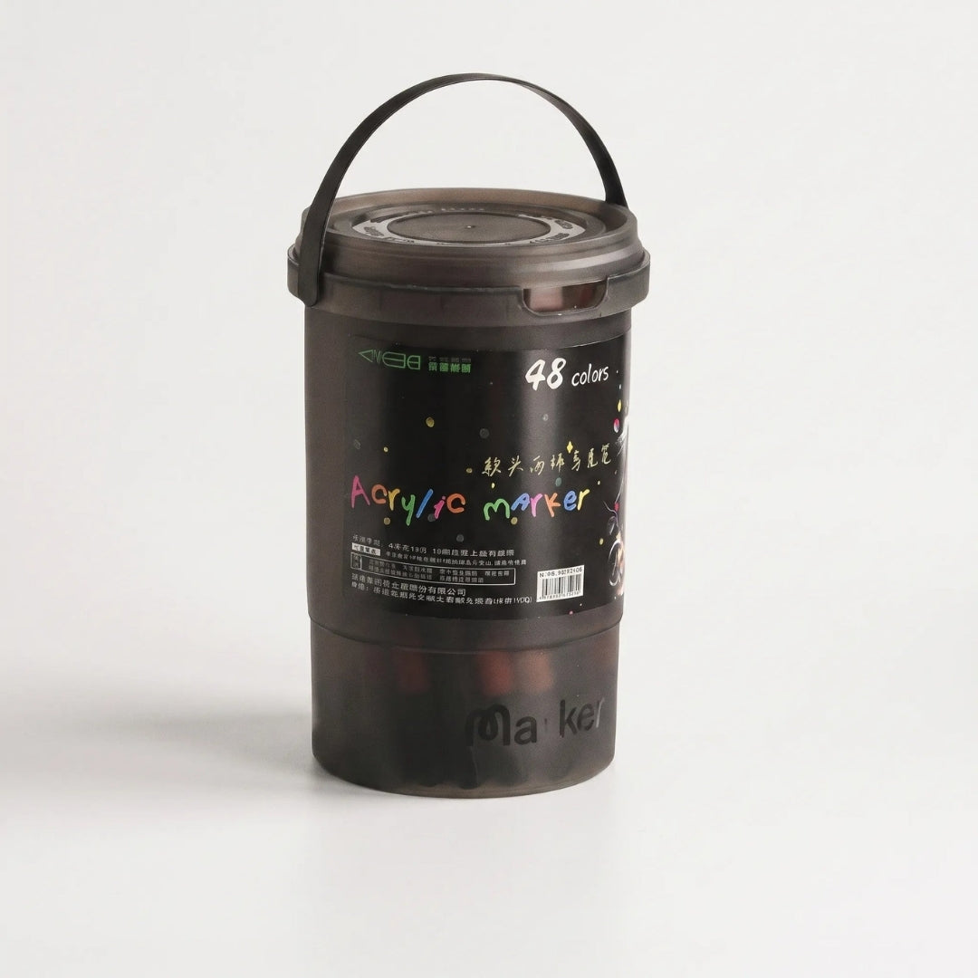 Dubbelzijdige Acrylmarkers met Penseelpunt