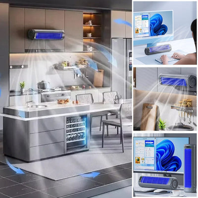 Draadloze Oplaadbare Airconditioner