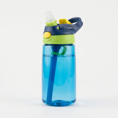 Drinkfles Voor Kinderen met Rietje en Drukknop