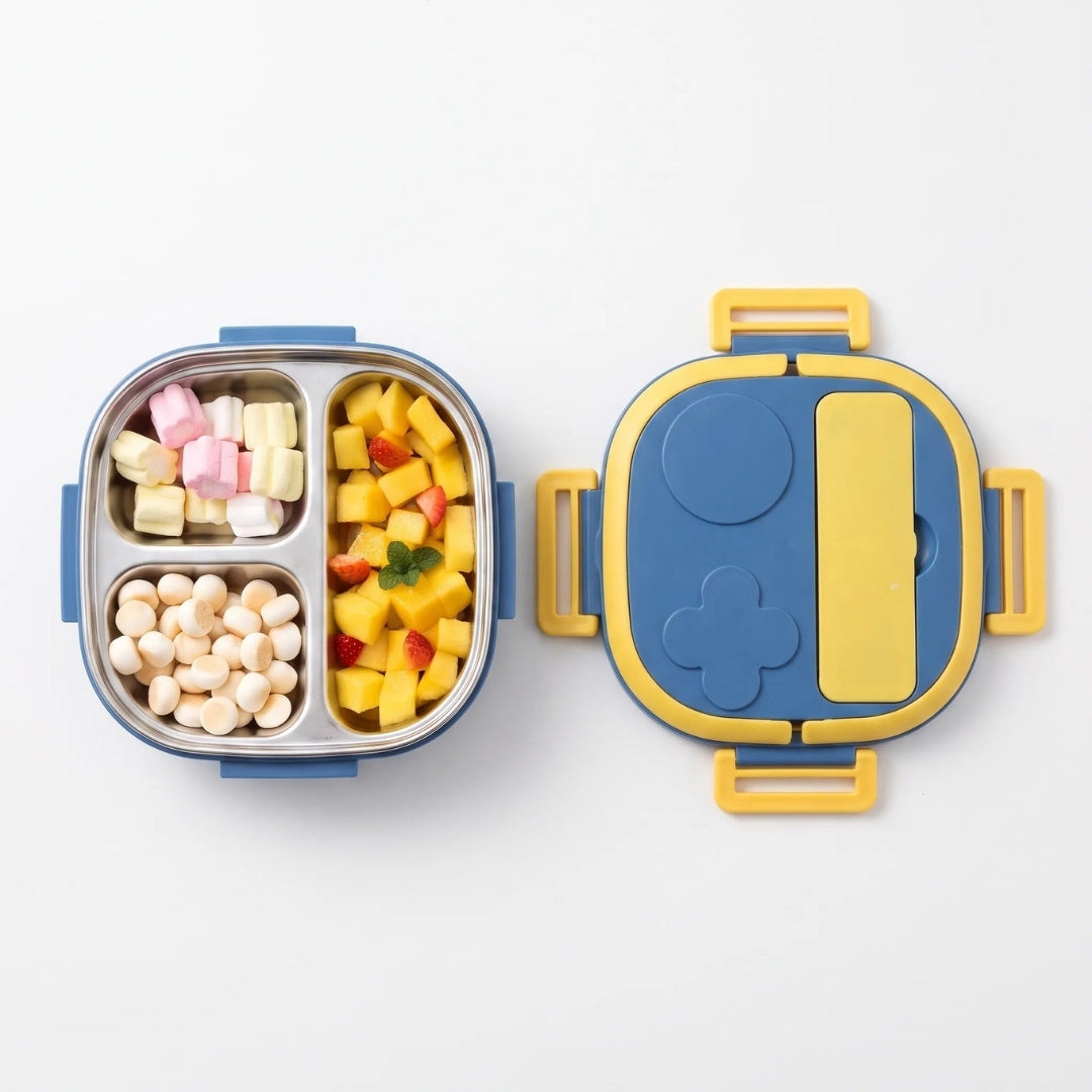 Bento Box met 2 of 3 Aparte Vakken Voor Kinderen