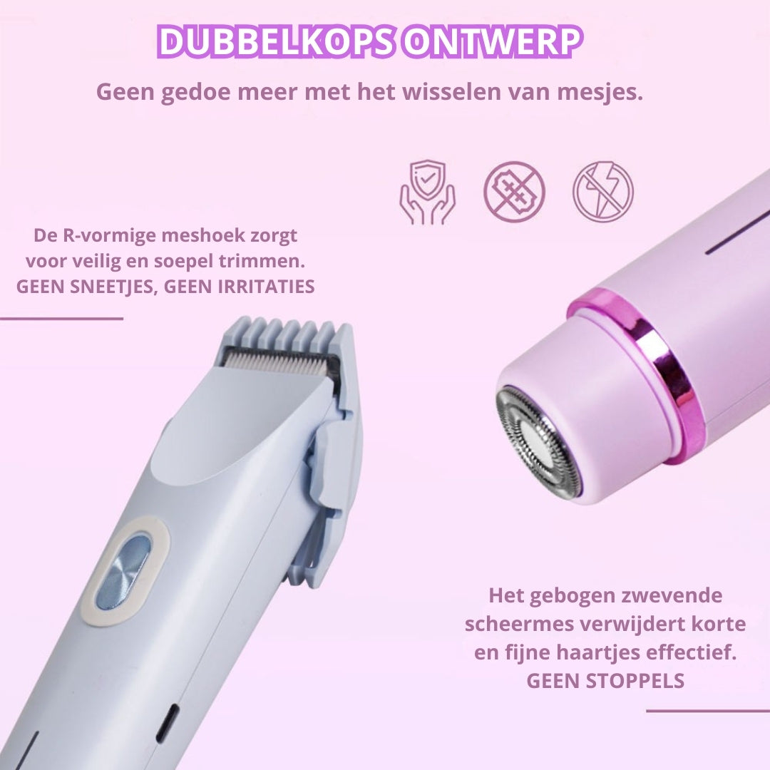 Barbermaskine - Blid elektrisk pleje til kvinder - SilkEase