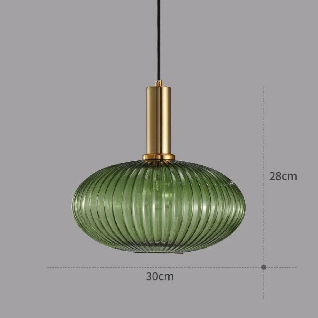 Pendellampe - Retro Glas Designlampe - Luméa