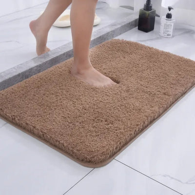 Fleece Badmat - Ultrazacht Absorberend Pluche Met Antislip Onderzijde