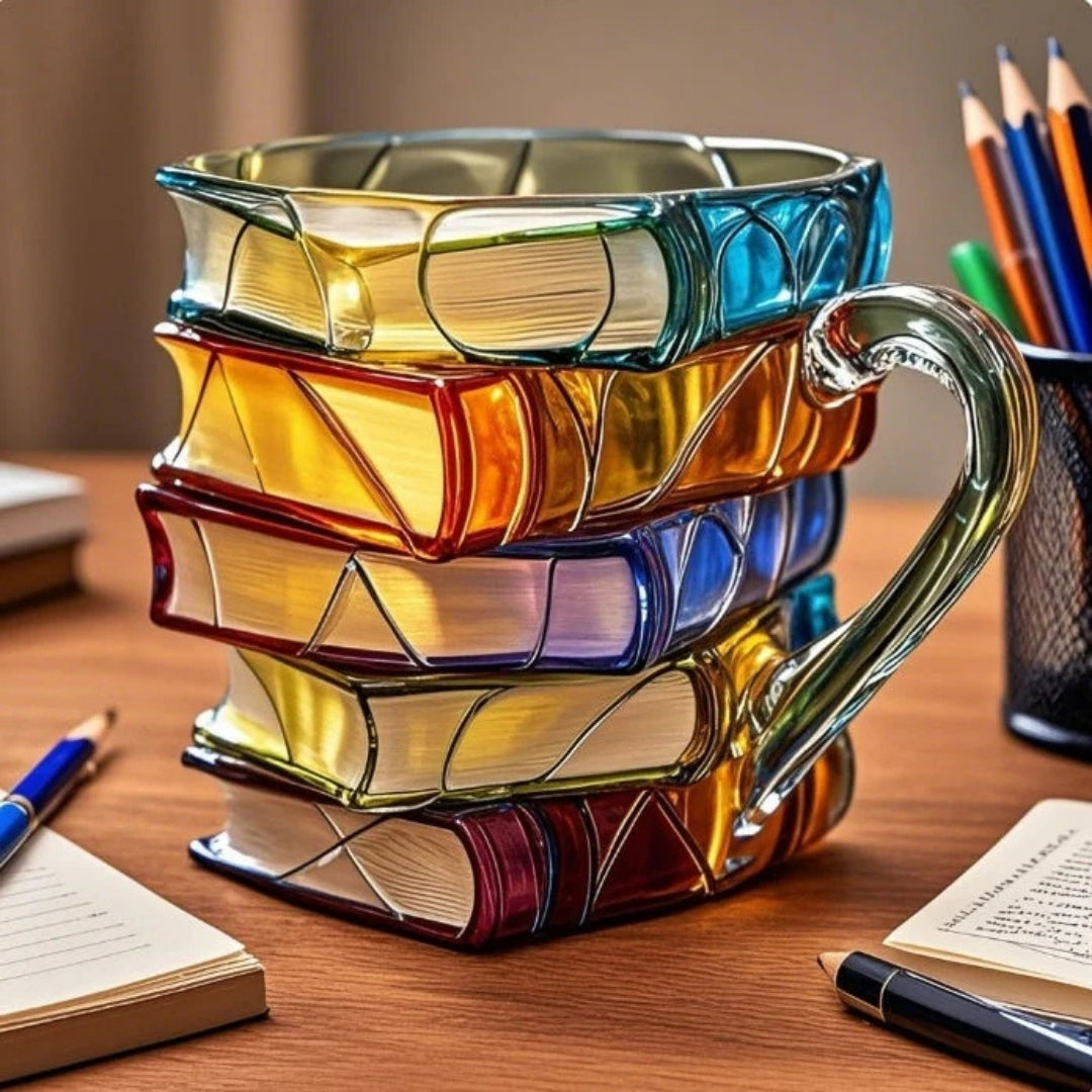 Book Mug - 3D Mug for Unique Coffee Moments