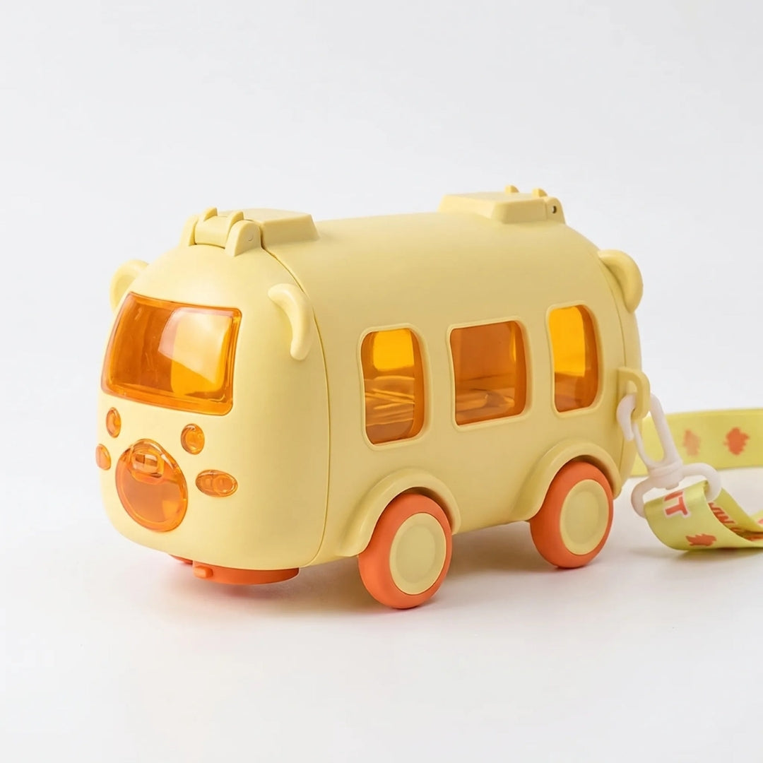 Drinkfles - Speels Busdesign met Draagriem