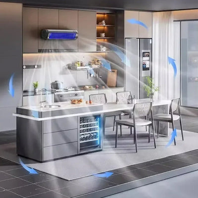 Draadloze Oplaadbare Airconditioner