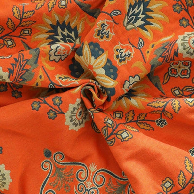 Omkeerbare Deken - Vintage Bloemenpatroon Met Rustieke Uitstraling