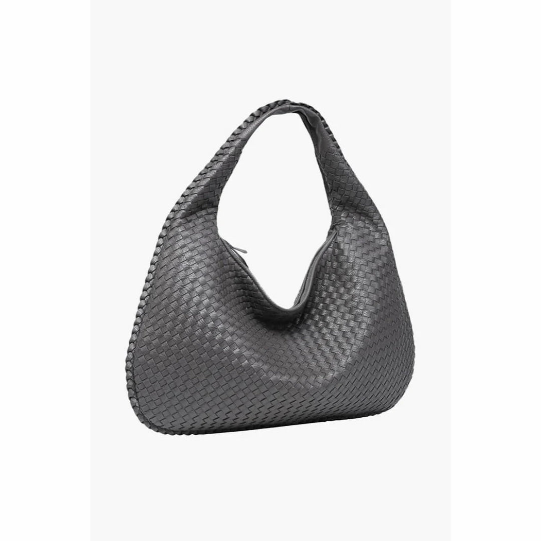 Lunavelle håndtaske - Flettet elegant taske