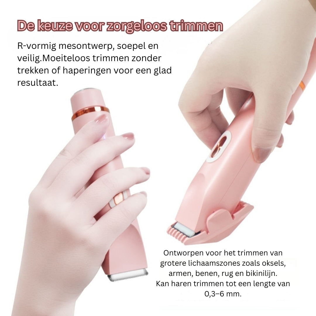 Barbermaskine - Blid elektrisk pleje til kvinder - SilkEase
