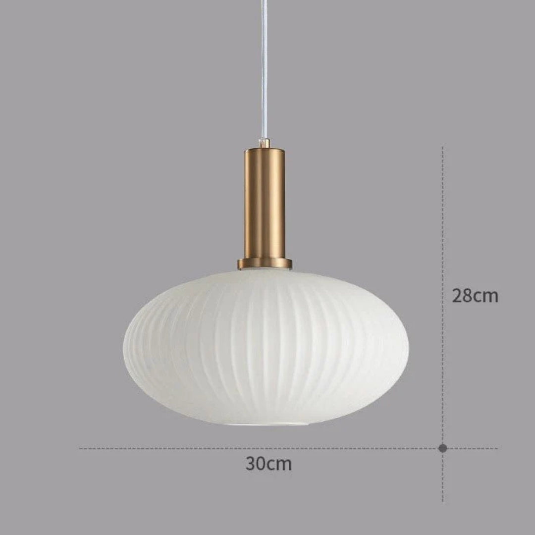 Pendellampe - Retro Glas Designlampe - Luméa