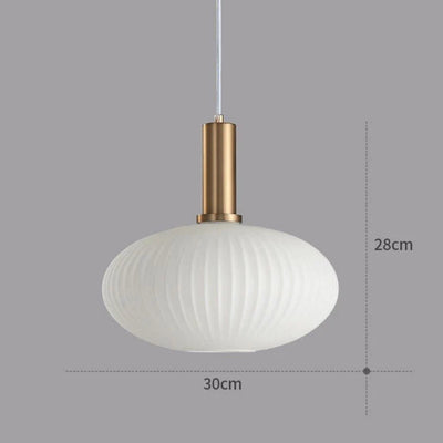 Pendellampe - Retro Glas Designlampe - Luméa