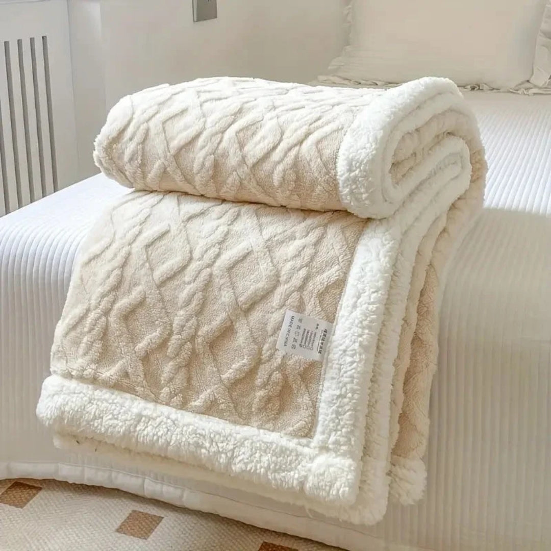 Sherpa Fleece Deken - Omkeerbaar Pluche Design