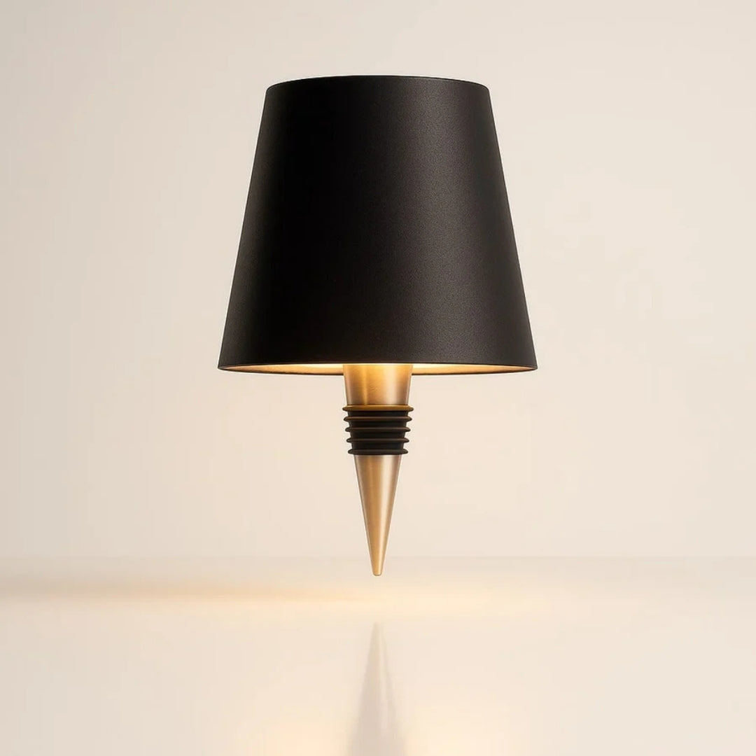 Bordlampe - Trådløs flaske lampe med stemningsbelysning - GlowBottle