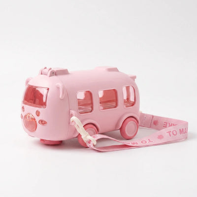 Drinkfles - Speels Busdesign met Draagriem