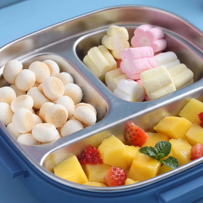 Bento Box met 2 of 3 Aparte Vakken Voor Kinderen