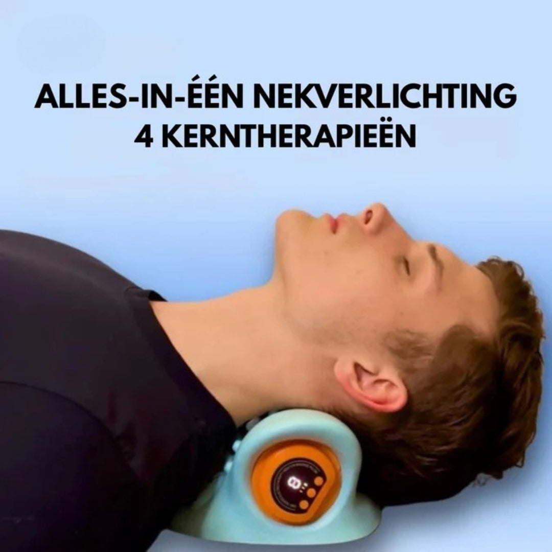 NeckEase - Neck massage pillow with EMS and heat